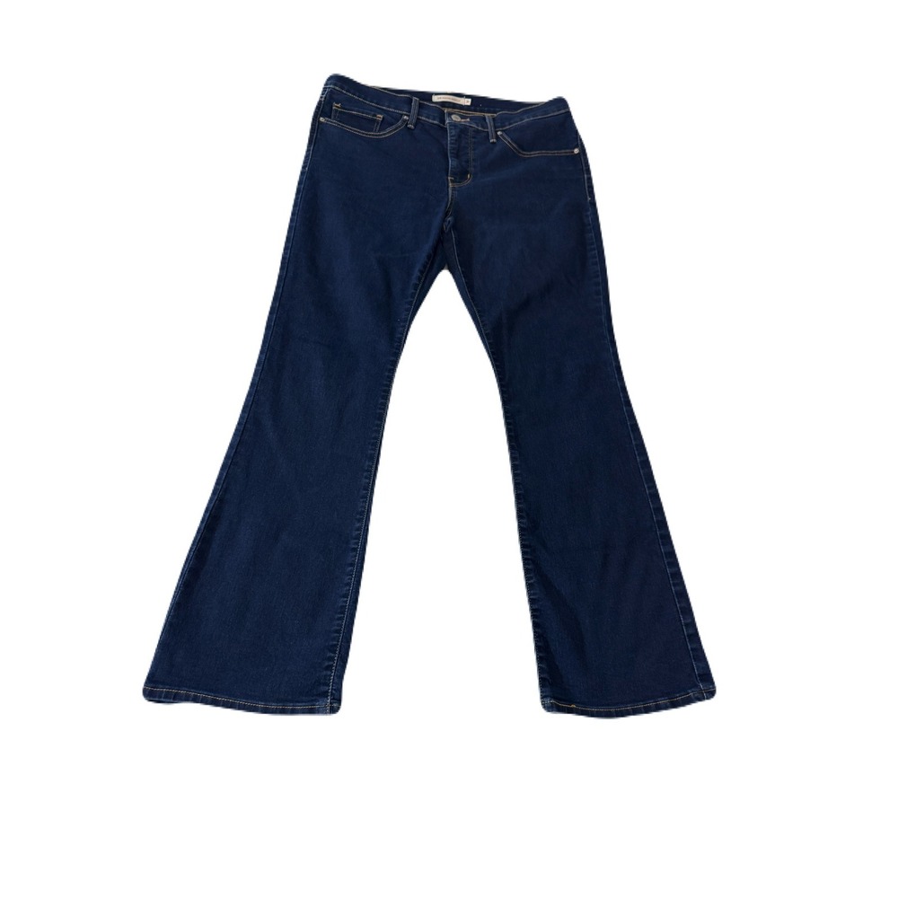 Levis 315 Shaping Bootcut Jeans Dark Wash Indigo Size 31 Shortened 27 Inseam